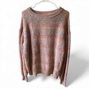a.n.a Women’s XL multi-colored knitted sweater! Long-sleeved! GUC! Acrylic!